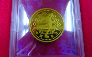 1万円金貨　大吉川越