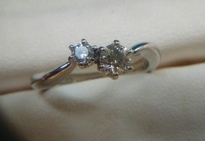 ダイヤ2個 大吉川越