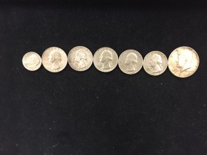 銀貨買取りました。沖縄大吉胡屋店です。