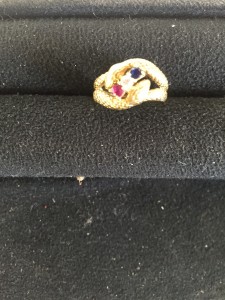 18金リング買取ました。沖縄大吉胡屋店です。