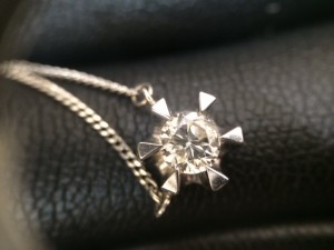 ダイヤモンドのネックレスをお買取りしました。八幡市の大吉フレンドマート八幡一ノ坪店