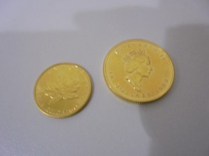 メイプルリーフ金貨お買取りしました!大吉サンシパーク桑名店