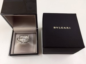 千葉でブルガリの指輪を高額買取！大吉あすみが丘店