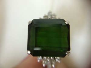 ブランド貴金属プラチナダイヤ付リング