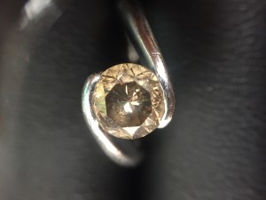 1.64ct　ブラウンダイヤ