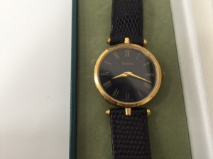 グッチの時計買取りました。福山市、大吉サファ福山店です。