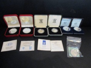 松江市のお客様から銀貨のコレクションを買取いたしました　大吉松江店