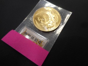 天皇御即位記念 10万円金貨をお買取り致しました!大吉ゆめタウン八代店