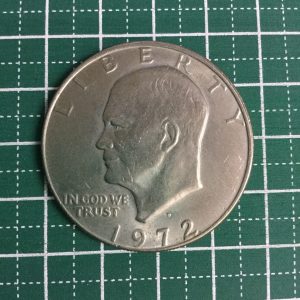 1972年 アメリカリバティ1ドルコイン アイゼンハワー