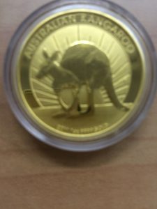 筑紫野市からはるばるカンガルー金貨(K24)をお持ち頂き買取ました。大吉七隈店