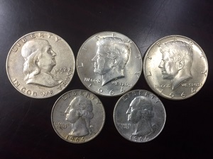 銀貨お買取致しました買取専門店大吉溝の口店です