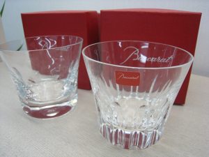 バカラ、グラス、宇部市、買取り