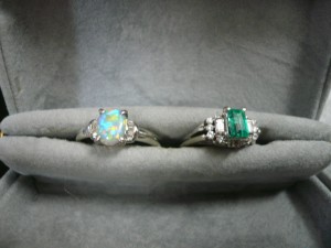 色石リング買取箕面