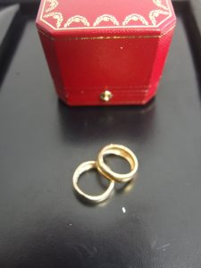 Cartier カルティエ コンビリング ゴールド＆プラチナ