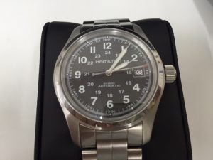 ハミルトンの時計買取りました。福山市、大吉サファ福山店です。