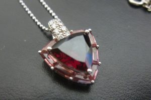 K18WGネックレス G2.46ct メレD0.12ct0.08ct 5 (2)