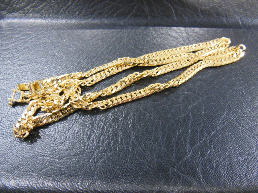 金のネックレス高価買取しました★大吉豊田店★