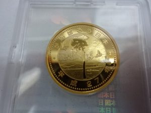 東日本大震災復興事業記念1万円金貨