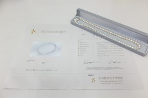 ブランド貴金属ミキモトパールネックレスプラチナ