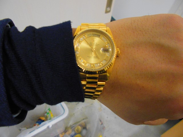 ロレックス(デイデイト)の買取を致しました!大吉豊田店発信!