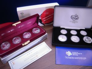 ワールドカップ　記念コイン メダル 銀貨 日韓大会 ドイツ大会