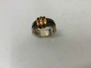 ブランド貴金属silverk18リング