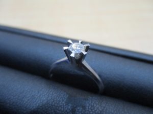 松江市のお客様からダイヤモンドリングのお買取りをしました。大吉松江店