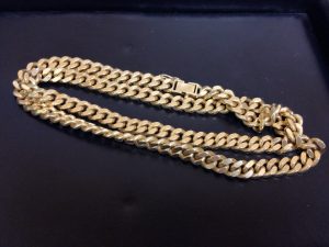 金　K18　喜平ネックレス 買取！！大吉　平井店