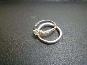 Pt950/プラチナリングをお買取り!JR王寺駅北口すぐの大吉リーベル王寺店です!