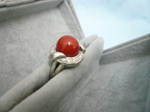 珊瑚リング買取りました大吉箕面店