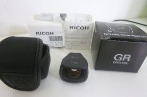 リコー GR DIGITAL GV-1 ファインダー
