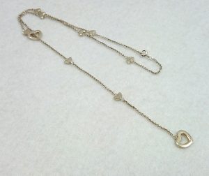 ティファニー ハートリンク ネックレス