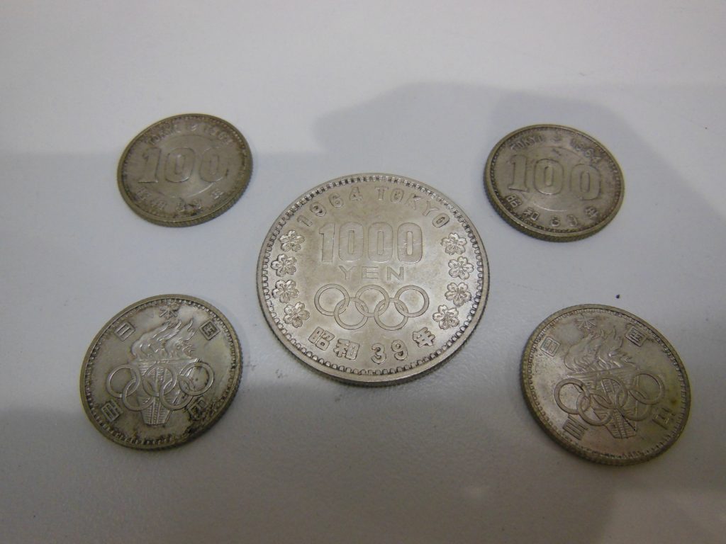 東京オリンピック記念硬貨買取ました!大吉豊田店♪