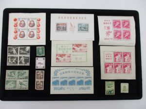 旧切手高価買取致します!!生駒駅南口からすぐの買取専門店大吉グリーンヒルいこま店でお買取させて頂きました旧切手の画像です。