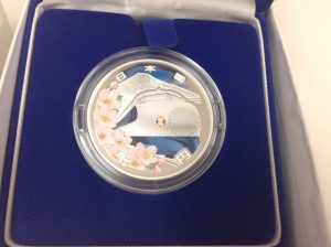 新幹線開業50周年 記念貨幣銀貨を高く売るなら大吉浜松店へ
