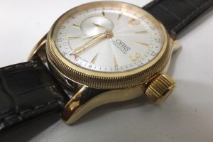 ブランド貴金属時計オリスORISK18金