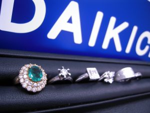 貴金属 エメラルド ダイヤモンド 金 プラチナ リング 指輪 宝石