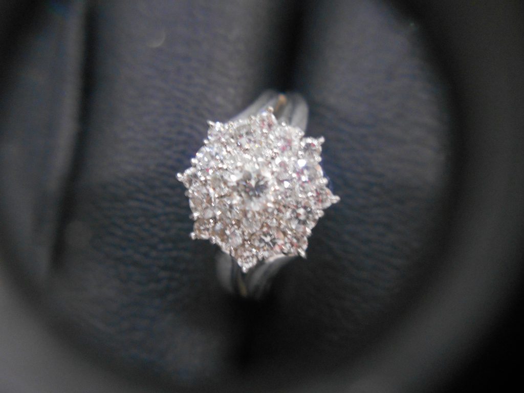 ダイヤのリングを買取いたしました！大吉豊田店より。