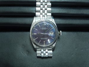 大吉鶴見店はROLEXの傷ついたデイトジャストをお買取り致しました。