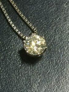 ダイヤモンド プラチナネックレス 0.637ｃｔ