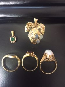 センター北にお住まいのお客様から18金を買取りしています。|大吉センター北店