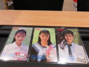 昔懐かしアイドルテレカ