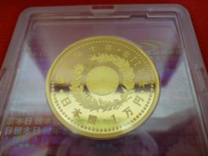 一万円金貨のお買取いたしました。買取専門店大吉ゆめタウン中津店です。