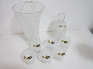 ボヘミア　クリスタル　買取り