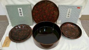 津軽漆器をお買取しました!泉区の大吉イオンタウン仙台泉大沢店です。