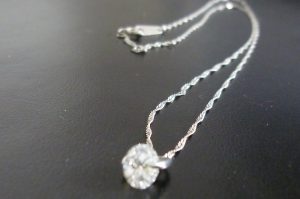 Pt850ネックレスPt900トップ 0.61ct