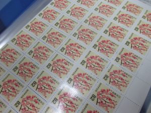 普通切手シートお買取りしました！大吉久留米店です