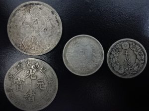 大吉 調布店 で古いお金(古銭)を買取ました