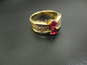 ルビーがついたリングの買取なら常磐線沿いの大吉松戸店