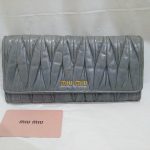 MIUMIU(ミュウミュウ)の財布も買取ります 大吉 長崎築町店